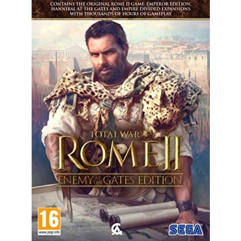 Rome II: Enemy at the Gates PC DVD (New)