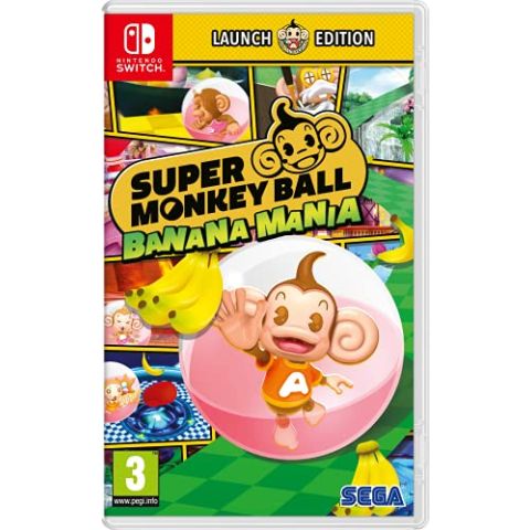 Super Monkey Ball Banana Mania: Launch Edition (Nintendo Switch) (New)