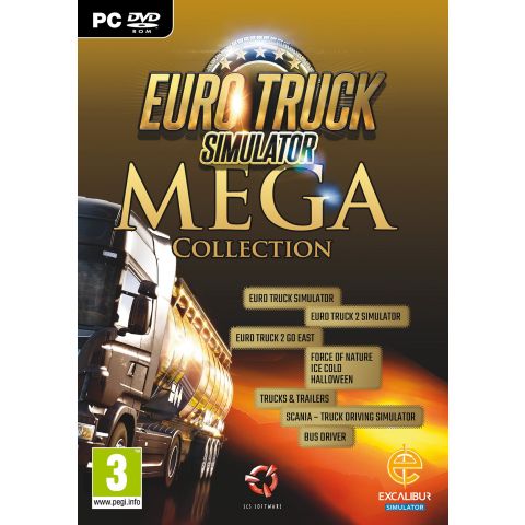 Euro Truck Mega Collection (PC) (New)