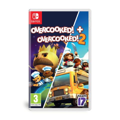 Overcooked! + Overcooked! 2 (Nintendo Switch) (New)