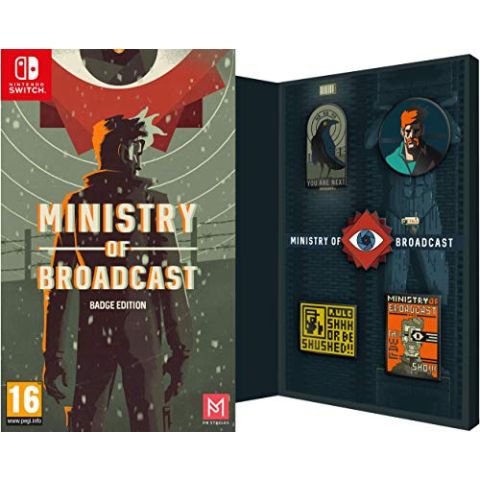 Ministry Of Broadcast Badge Edition (Nintendo Switch) (New)