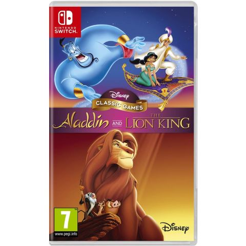Disney Classic Games: Aladdin and The Lion King (Nintendo Switch) (New)