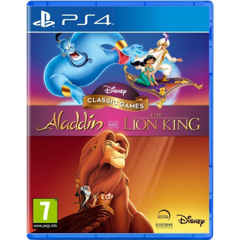 Disney Classic Games: Aladdin and The Lion King (PS4) (New)