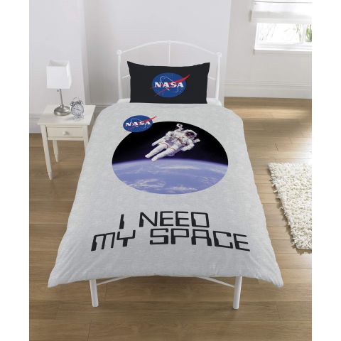 NASA Duvet Set, POLYCOTTON Multi, SINGLE (New)