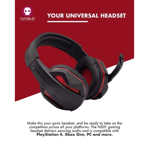 Numskull Multi-Format Gaming Headset (PS4 / Xbox One / Switch / PC) (New)