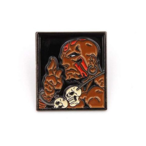 DTR Street Fighter Pin Badge Dhalsim Pins Brooches (New) (New)