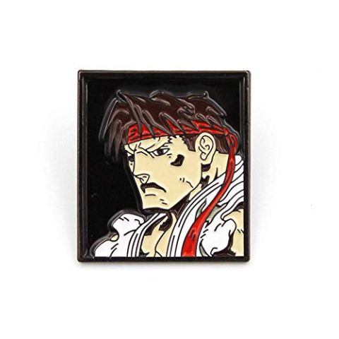 DTR Street Fighter Pin Badge Ryu Pins Brooches (New) (New)