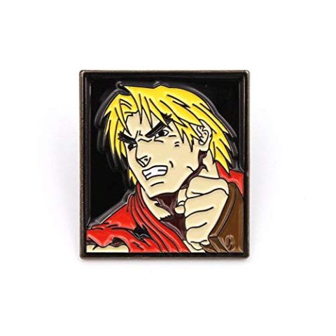 DTR Street Fighter Pin Badge Ken Pins Brooches (New) (New)