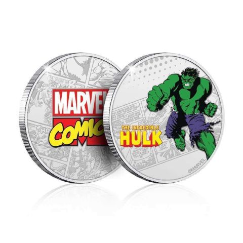 The Incredible Hulk Limited Edition Collectors Coin (Silver) (New)