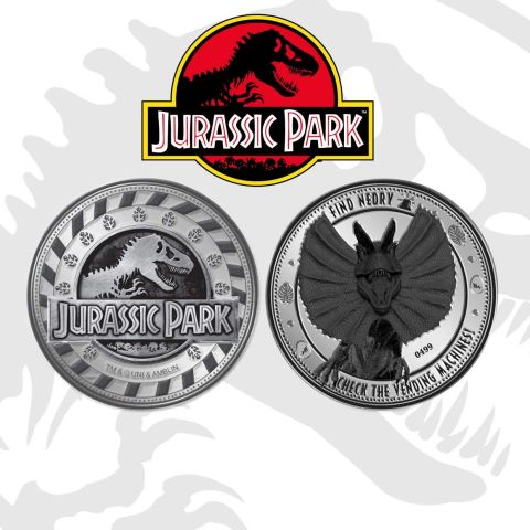 FaNaTtik Jurassic Park Collectable Coin Find Nedry World Coins (New)