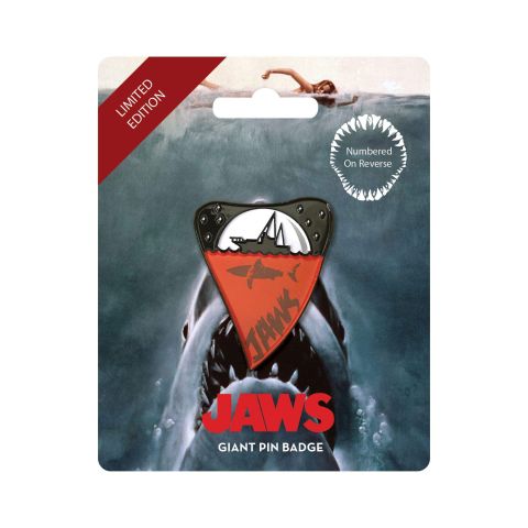 FaNaTtik Jaws Pin Badge Limited Edition Pins Brooches (New)