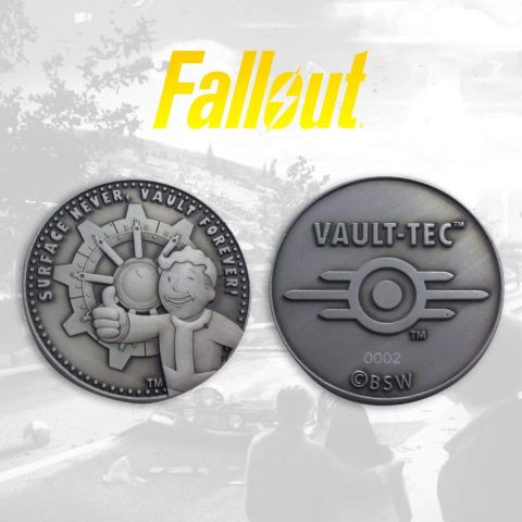 FaNaTtik Fallout Collectable Coin Vault-Tec Coin (New)