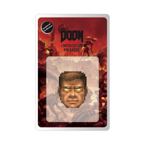 FaNaTtik Doom Pin Badge Face Pins Brooches (New)