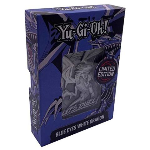 Fanattik Yu-Gi-Oh Metal Card White Dragon, Blue Eyes White Dragon, 175754 (New)