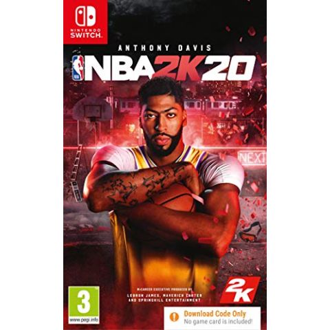 NBA 2K20 (Code In A Box) (Nintendo Switch) (New)