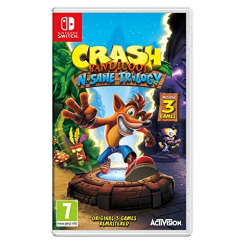 Crash Bandicoot N. Sane Trilogy (Nintendo Switch) (New)