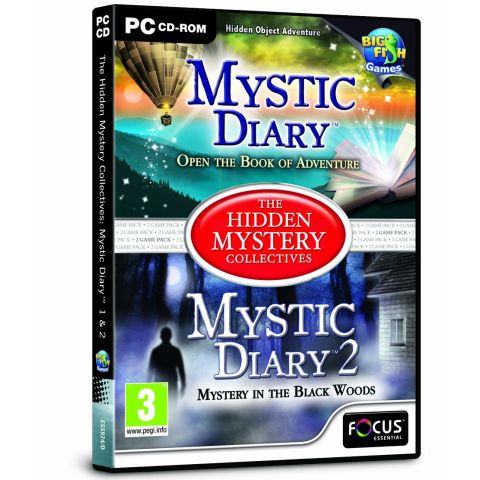 Mystic Diary 1 and 2 - The Hidden Mystery Collectives (PC CD) (New)