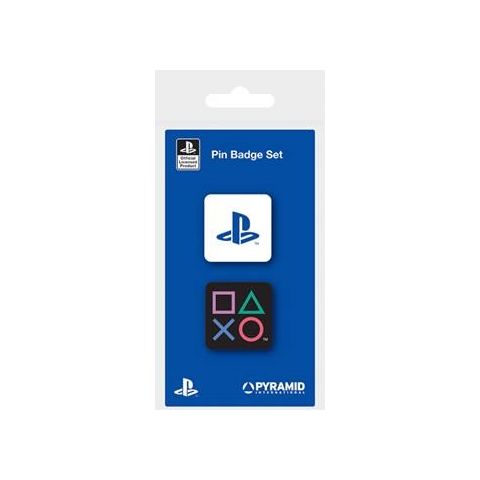 Playstation (Shapes) Enamel Pin Badge set /Merchandise (New)