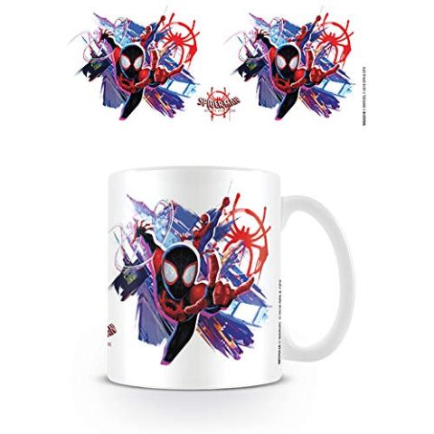 Spider-Man Into The Spider-Verse MG25318 Ceramic Mug, 315 ml / 11 oz, Multi-Colour (New)