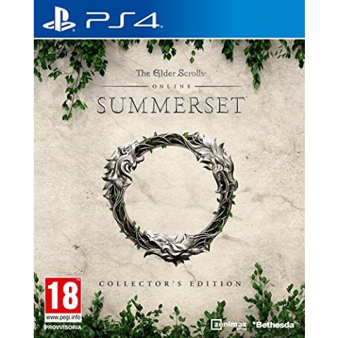 PS4 Elder Scrolls Online: Summerset Collector's Edition (New)