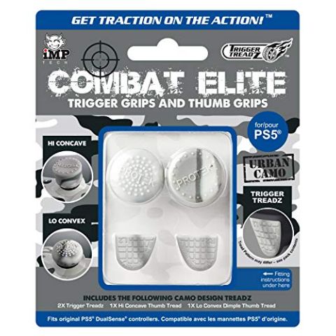 iMP Tech Combat Elite Thumb & Trigger Treadz Dual Sense Controller Grips - Urban Camo (PS5) (New)