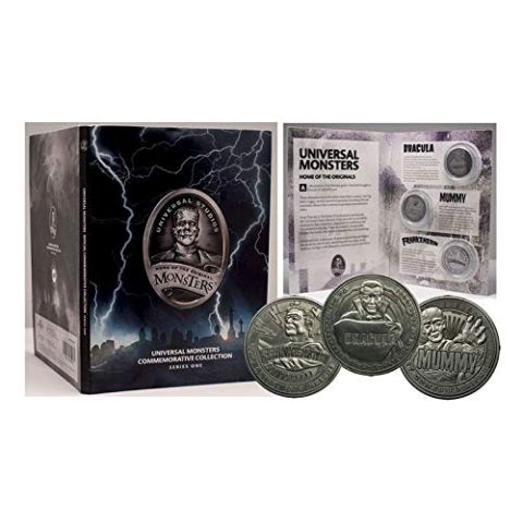 Universal Monsters Collectable Coin Set (Silver) (New)