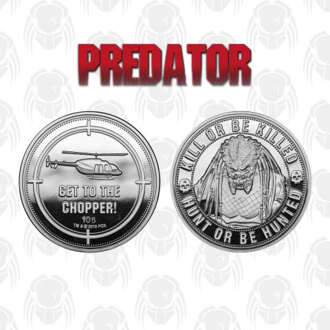 Predator Kill or Be Killed Limited Edition Collectors Coin (Silver) (New)