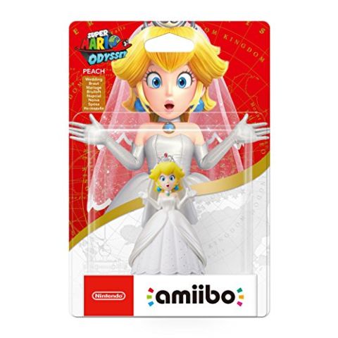 Peach (Wedding outfit) amiibo - Super Mario Odyssey (Nintendo Wii U/Nintendo 3DS/Nintendo Switch) (New)