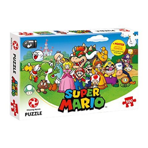 Mario and Friends 500 Piece Jigsaw Puzzle (New)