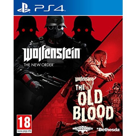 Wolfenstein The New Order and The Old Blood Double Pack (PS4) (New)