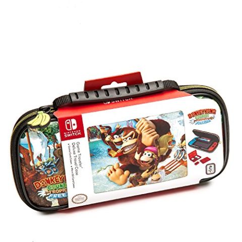 Official Donkey Kong Tropic Freeze Travel Case (Nintendo Switch) (New)
