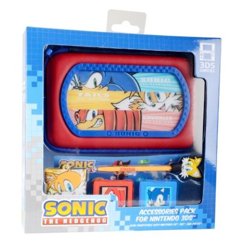 Sonic The Hedgehog 6-in-1 Accessory Kit (Nintendo 3DS/DS) (New)