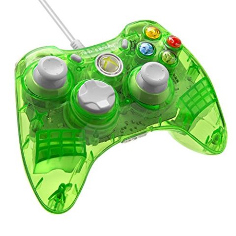 Rock Candy Wired Controller - Aqualime (Xbox 360) (New)