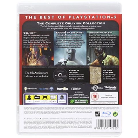 Elder Scrolls IV Oblivion 5th Anniversary Edition (PS3)