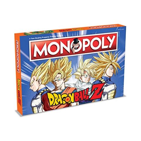 Winning Moves 2565 Dragonball Z Monopoly Board Game (New)