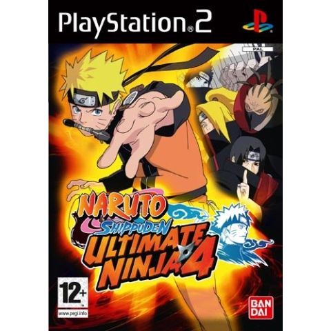 Naruto Shippuden Ultimate Ninja 4  (PS2) (New)