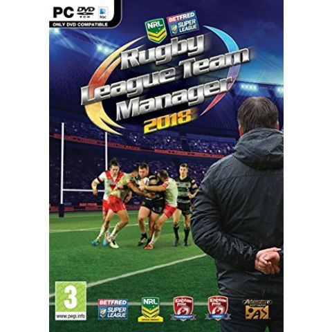 Rugby League Team Manager 2018 (PC DVD/Mac) (New)