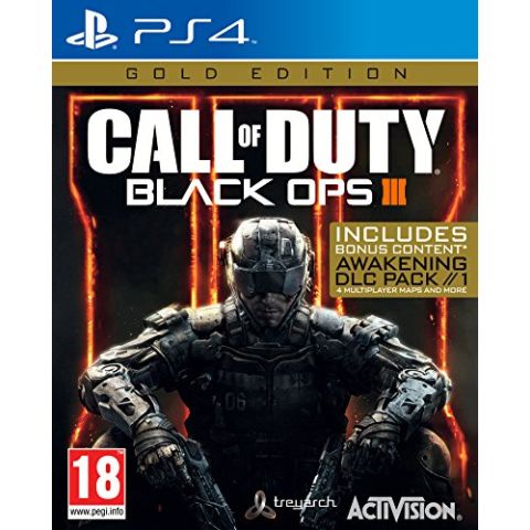 Call of Duty Black OPS 3 (Gold Edition) (PS4) (New)
