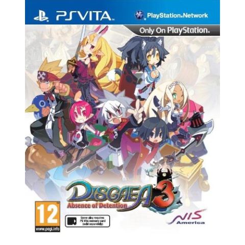 Disgaea 3 Absence of Detention  (PS Vita) (New)