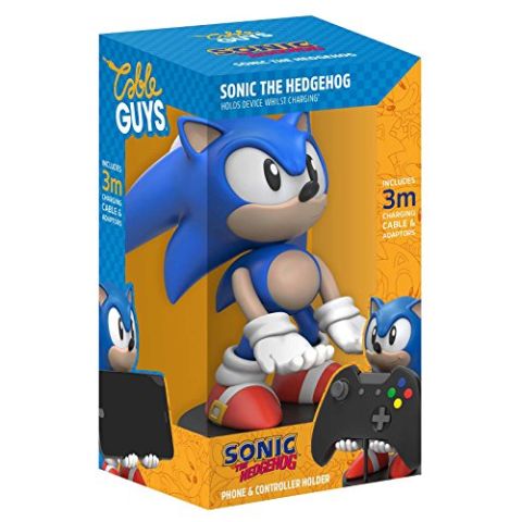 Collectable Sonic The Hedgehog Cable Guy Device Holder (PS4 / Xbox One / Smartphones) (New)