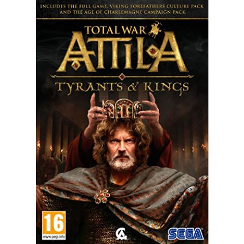 Total War Attila: Tyrants and Kings (PC CD) (New)