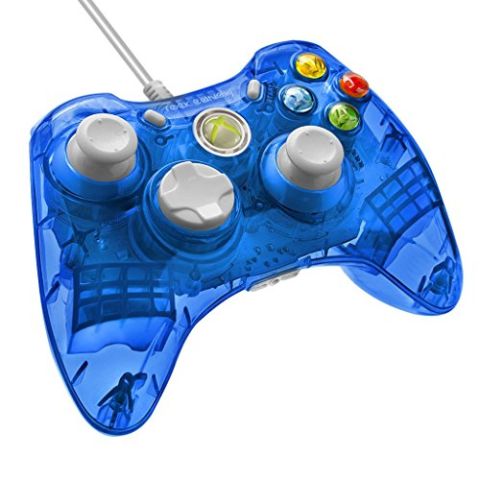 Rock Candy Wired Controller - Blueberry Boom (Xbox 360) (New)