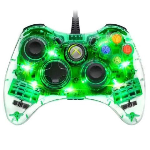 Afterglow Wired Controller with SmartTrack Technology - Green (Xbox 360) (New)