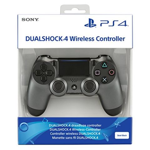 Sony PlayStation DualShock 4 Controller - Steel Black (New)