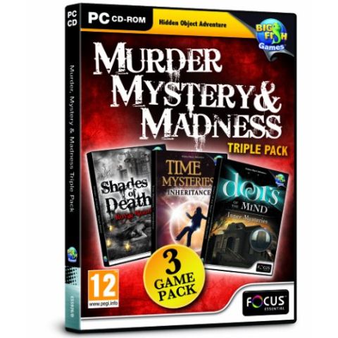 Murder, Mystery & Madness Triple Pack (PC CD) (New)