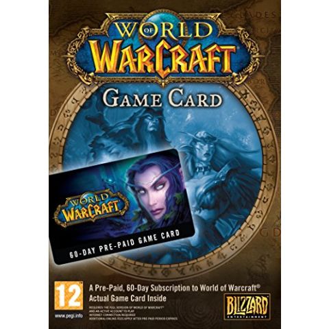 World of Warcraft 60 Day Pre-paid Game Card (PC/Mac) (New)