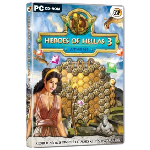 Heroes of Hellas 3: Athens with Vacation Mogul Free (PC CD) (New)