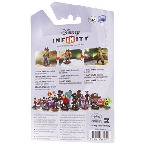 Disney Infinity Character - Davy Jones  (PS4, XBox One, Wii U, PS3, Xbox 360 and PC) (New)