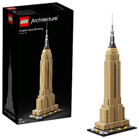 LEGO 21046 Architecture Empire State Building New York Landmark Collectible Model Building Set (New)