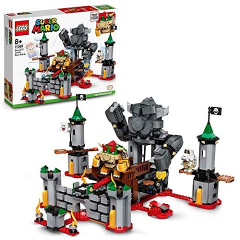 LEGO 71369 Super Mario Bowser’s Castle Boss Battle Expansion Set Buildable Game (New)